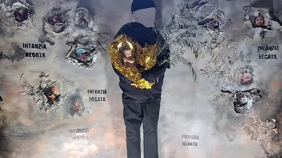 L'infanzia ferita e lo specchio della coscienza: il Presepe 2025 della Casa della Carità