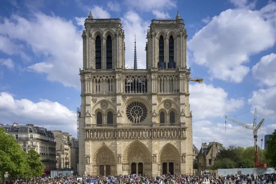 La Cattedrale di Notre-Dame di Parigi è stata riaperta al culto l'8 dicembre 2024 dopo il devastante incendio che l'aveva colpita nel 2019