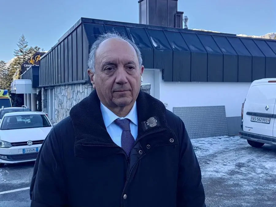 The Italian ambassador to Switzerland Gian Lorenzo Cornado.