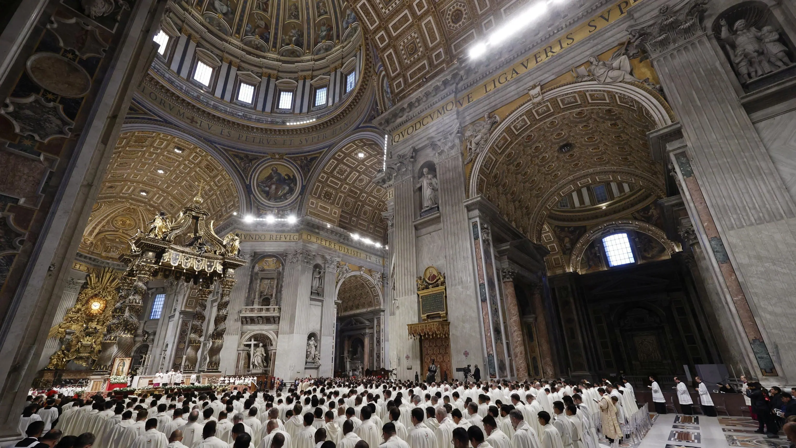 Diretta streaming, il Te Deum del Papa per il 31 dicembre