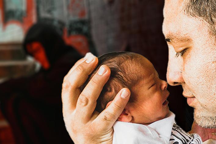 «My daughter discovered that her father was using drugs»