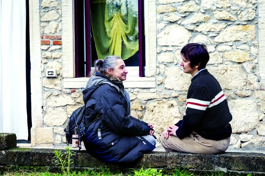 Montecchio Maggiore (Vicenza), 20 gennaio 2026. Comunità’ Papa Giovanni XXIII. Da Sinistra Adriana e Tiziana. Montecchio Maggiore (Vicenza), January 20, 2026. Pope John XXIII Community.