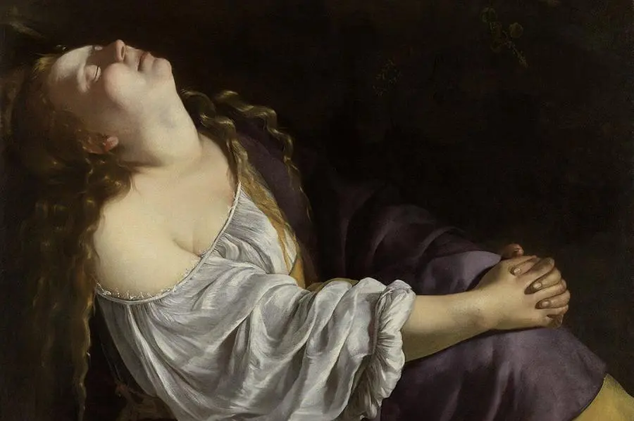 Artemisia Gentileschi, Mary Magdalene in ecstasy (1620-1625)