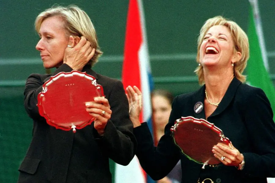 Martina Navratilova e Chris Evert