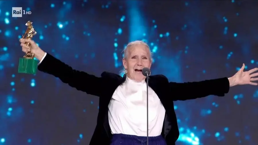 La gioia di un David a 83 anni: chi è Aurora Quattrocchi