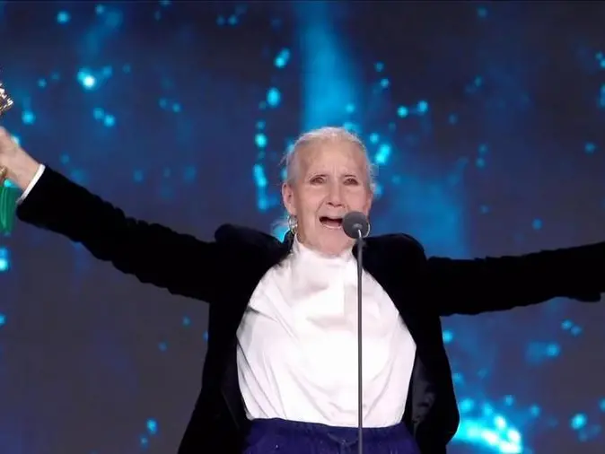 La gioia di un David a 83 anni: chi è Aurora Quattrocchi