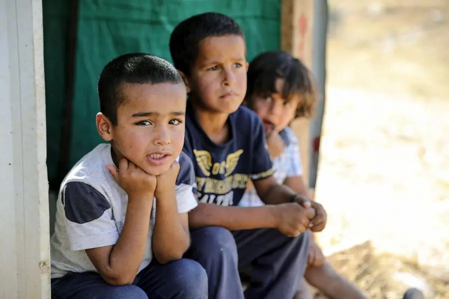 Bambini palestinesi nella Striscia di Gaza. , PEDRO JAVALOYES PER AZIONE CONTRO LA FAME