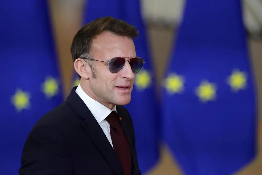 Emmanuel Macron. , EPA