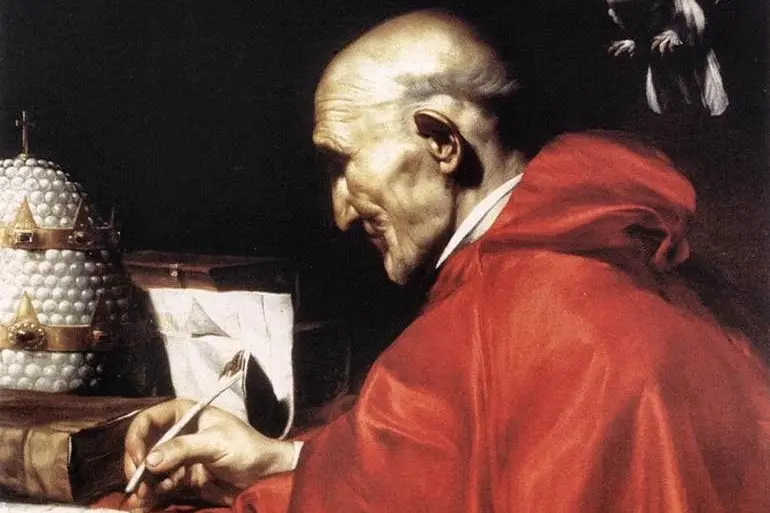 Jusepe de Ribera, Ritratto di san Gregorio Magno papa, dottore della Chiesa, 1614 circa, Gallerie Nazionali d’Arte Antica, Roma