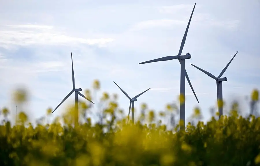Un impianto di energia eolica: da solo il niucleare non risolverà il nostro problema energetico.