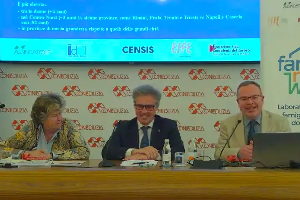 I relatori, da sinistra la senatrice Susanna Camusso