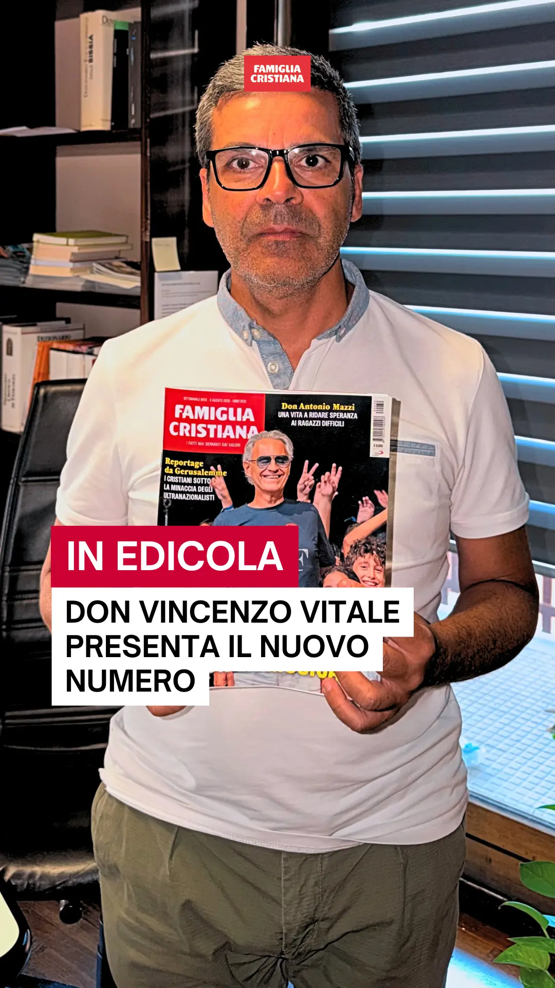 Il nuovo numero di Famiglia Cristiana raccontato dal condirettore.