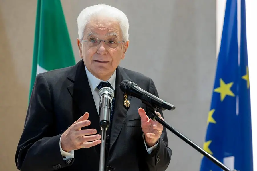 Il presidente della Repubblica Sergio Mattarella. , ANSA