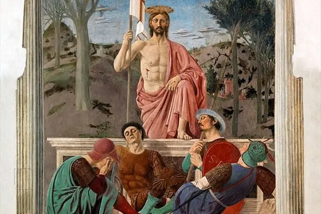 Piero Della Francesca, Resurrezione, 1458-1474, Museo Civico, Sansepolcro (Arezzo)