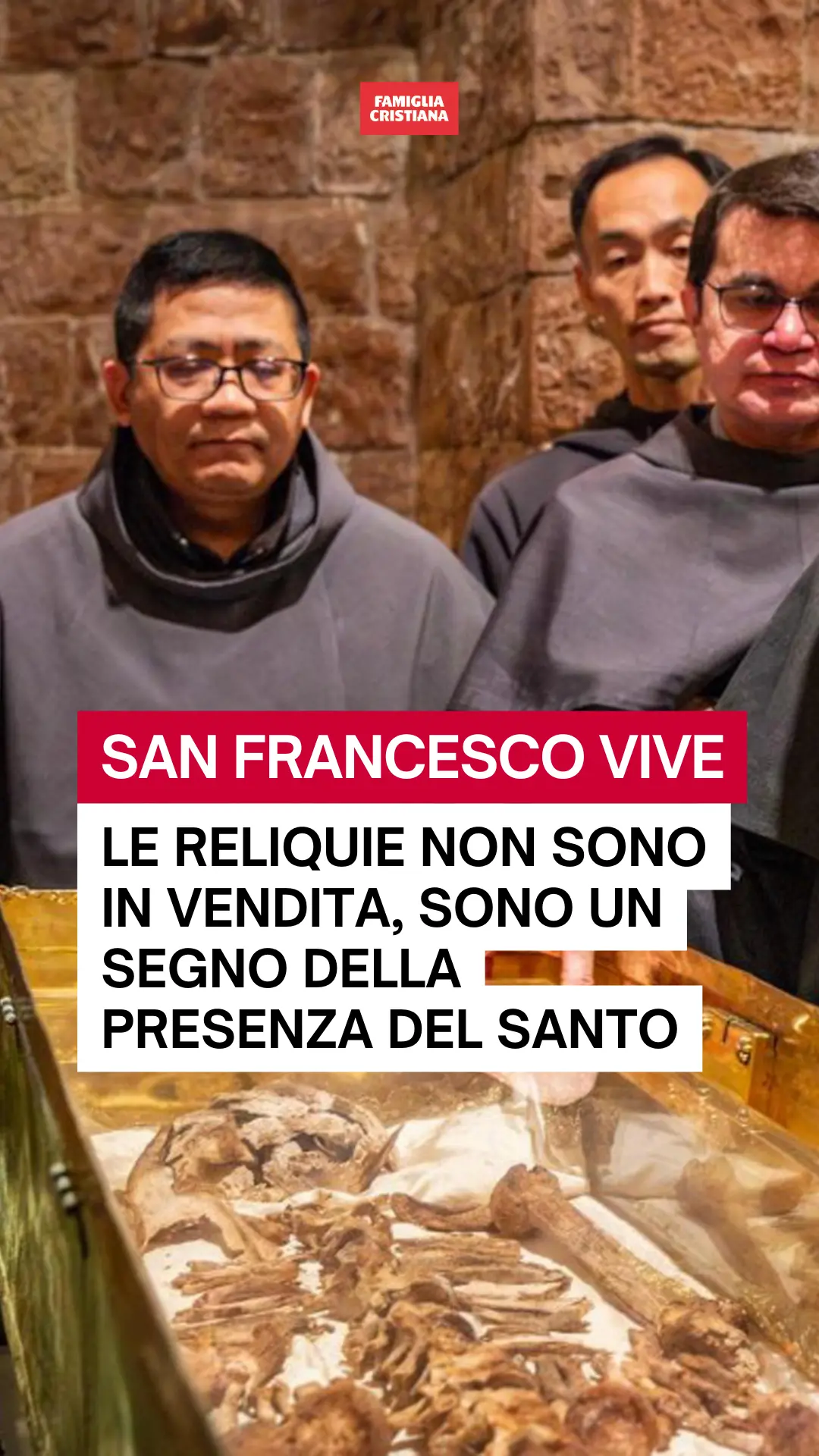 Il Custode del Sacro Convento di Assisi: «Le reliquie di San Francesco non sono in vendita, farne commercio è disgustoso»