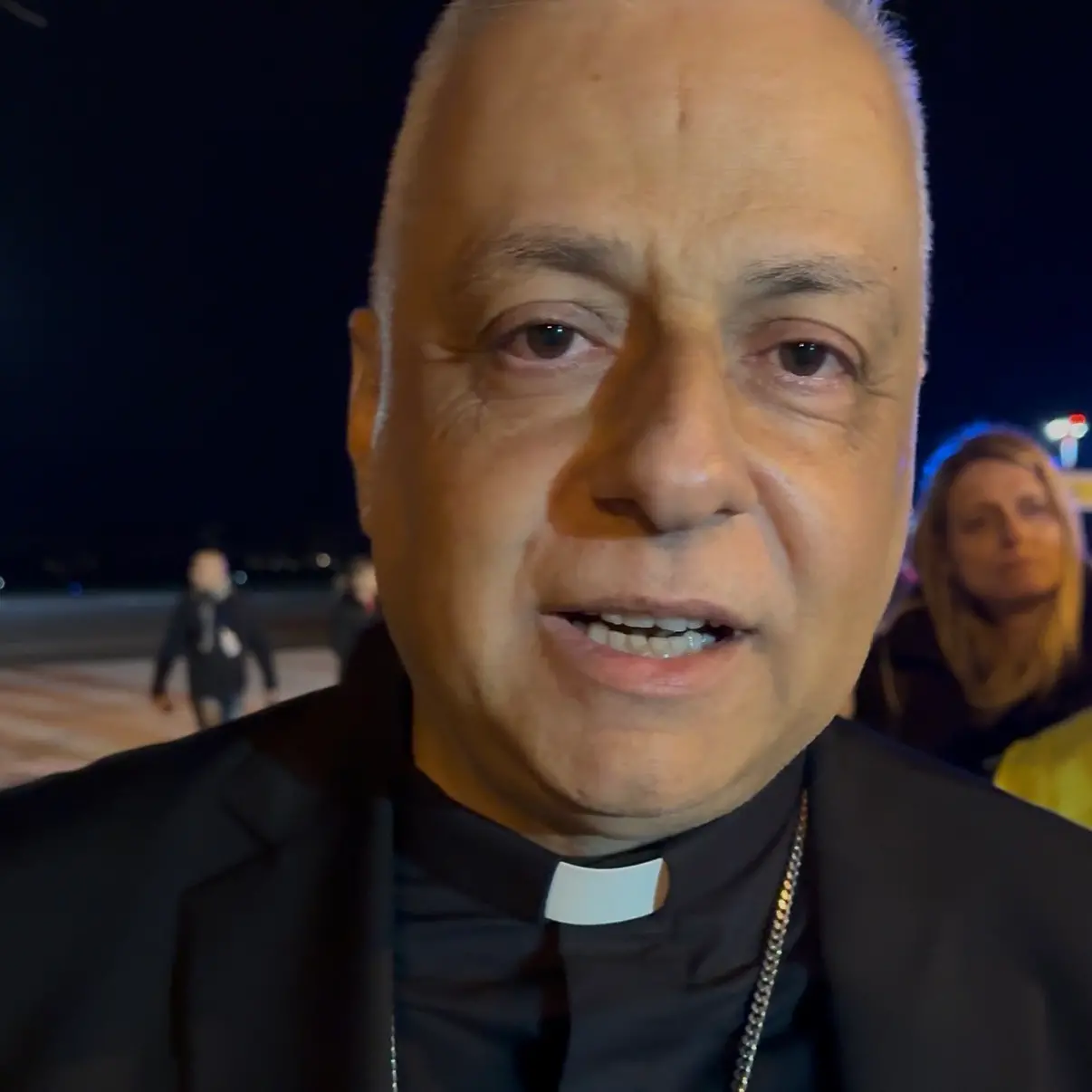 Monsignor Saba, missione umanitaria in Terra Santa