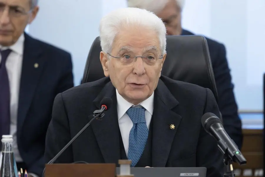 Il Presidente Sergio Mattarella presiede l'Assemblea plenaria straordinaria del Consiglio Superiore della Magistratura