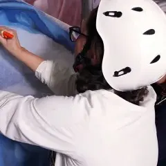 Manto della Vergine, i momenti del restauro