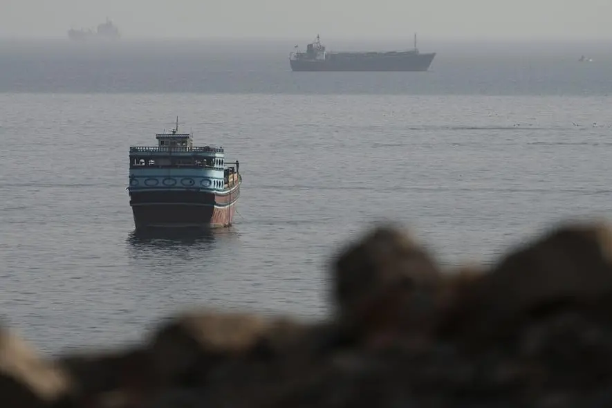 Navi nello Stretto di Hormuz. , REUTERS