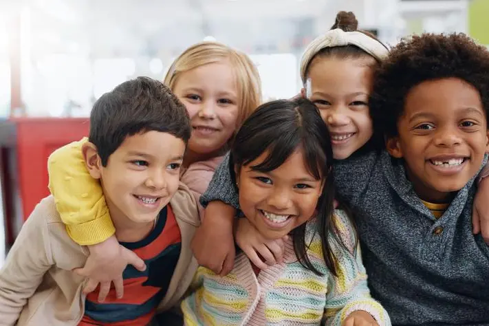 I bambini sono al centro del lavoro del CAF da quasi cinquant\\'anni. , Getty Images