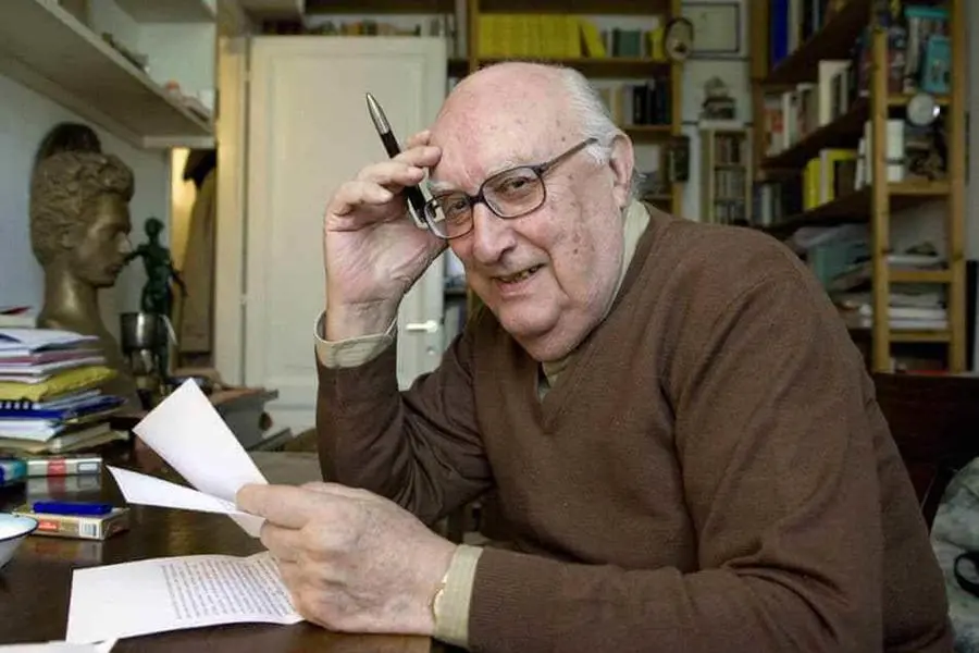 Lo scrittore e regista Andrea Camilleri (1925 - 2025) , ANSA