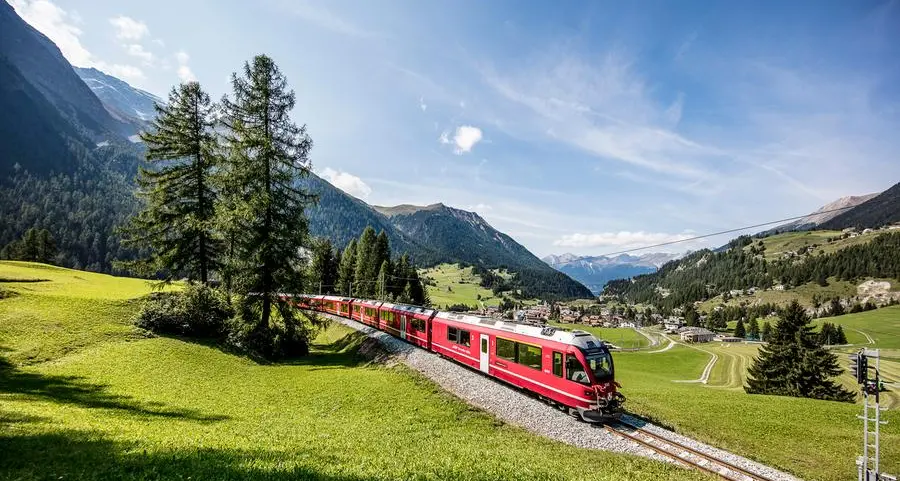 Il trenino rosso del Bernina