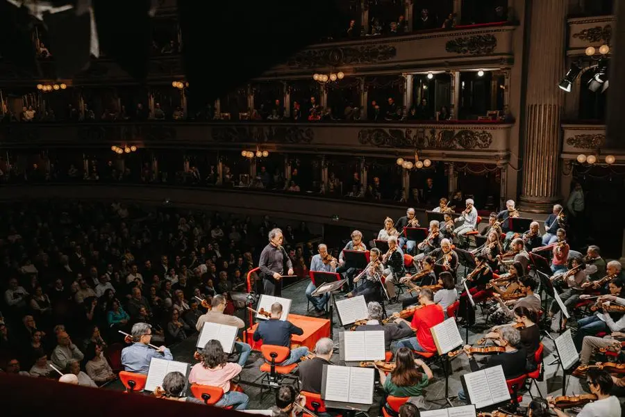 Prove Aperte della Filarmonica della Scala con il direttore Myung-Whun Chung.