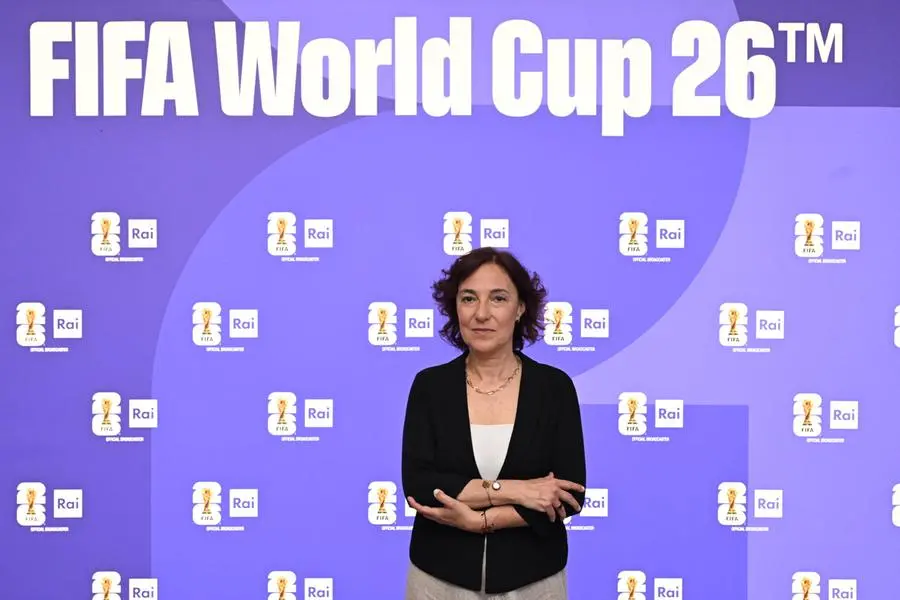 Tiziana Alla nel corso della presentazione della Coppa del Mondo FIFA 2026 a Roma, 29 maggio 2026. , ANSA