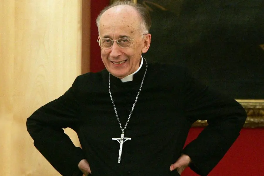 Il cardinale Camillo Ruini in un\\'immagine del 2007 , ANSA