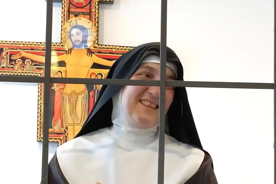 Suor Elena Francesca Beccaria, 65 anni, clarissa.