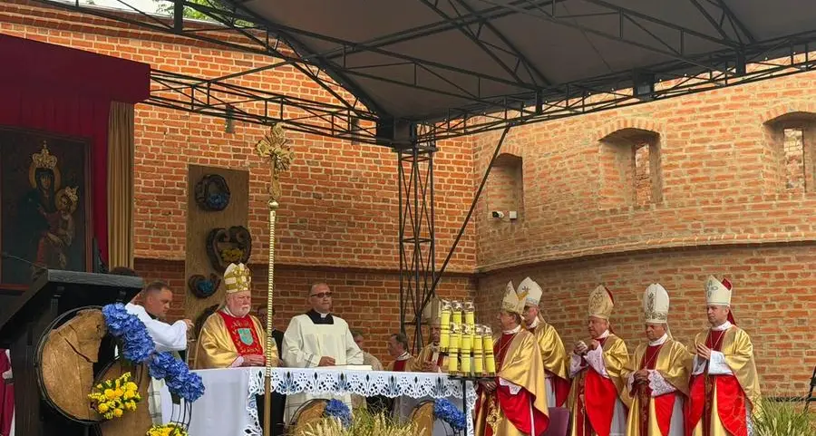 Ucraina, a Berdychiv con l’arcivescovo Gallagher: la voce dei pellegrini, tra fatica e speranza