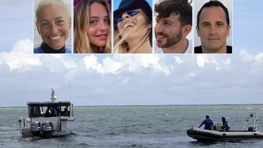 A diciassette metri di profondità, l'ultimo saluto alla professoressa del mare