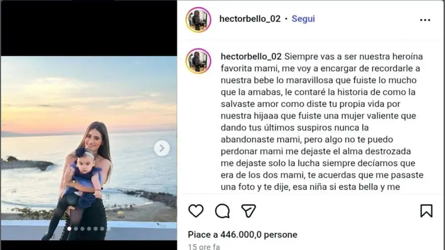Venezuela, lo strazio del calciatore Héctor Bello: la moglie morta facendo scudo alla loro bambina sotto macerie