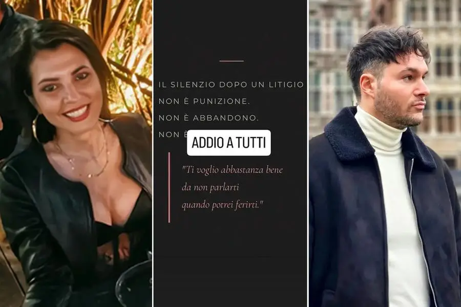 Una storia su Instagram con scritto \"Addio a tutti\". E\\' l\\'ultimo messaggio di Federico Vella, l\\'uomo che il 3 settembre scorso ha ucciso l\\'ex compagna Lorena Isceri e poi si \\u00E8 tolto la vita. Nella storia Instagram si legge, su sfondo nero, anche la frase \\'Ti voglio abbastanza bene da non parlarti quando potrei ferirti\" , ANSA