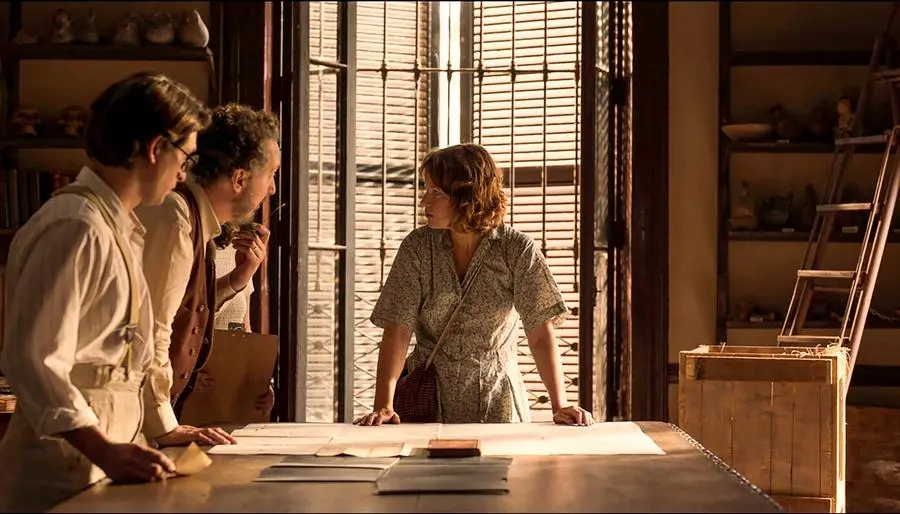 Un'altra scena del film diretto da Damien Dorsaz e ispirato alla straordinaria storia vera di Maria Reiche.