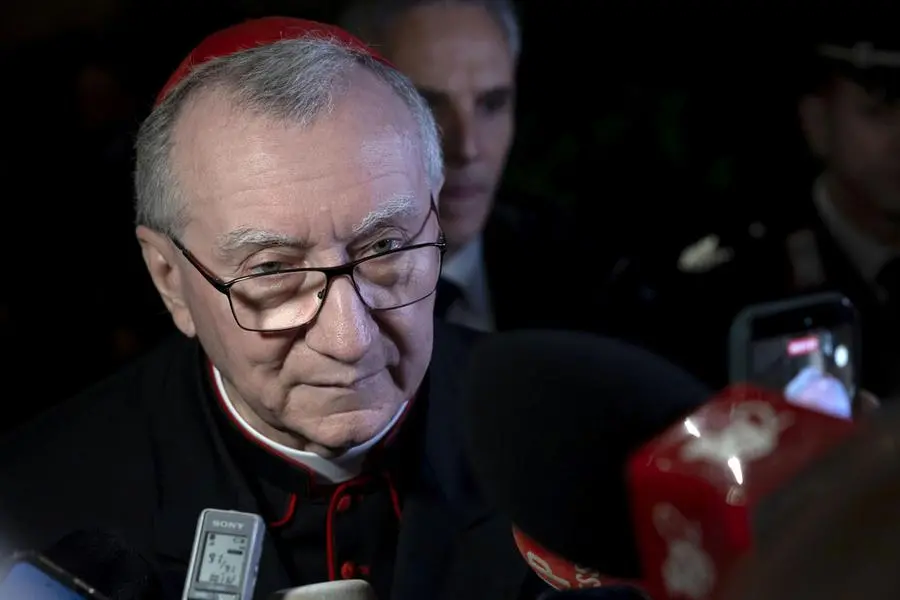 Il Segretario di Stato vaticano, il cardinale Pietro Parolin , ANSA