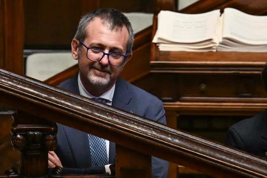 Il deputato di Fratelli d\\'Italia Andrea Delmastro , ANSA