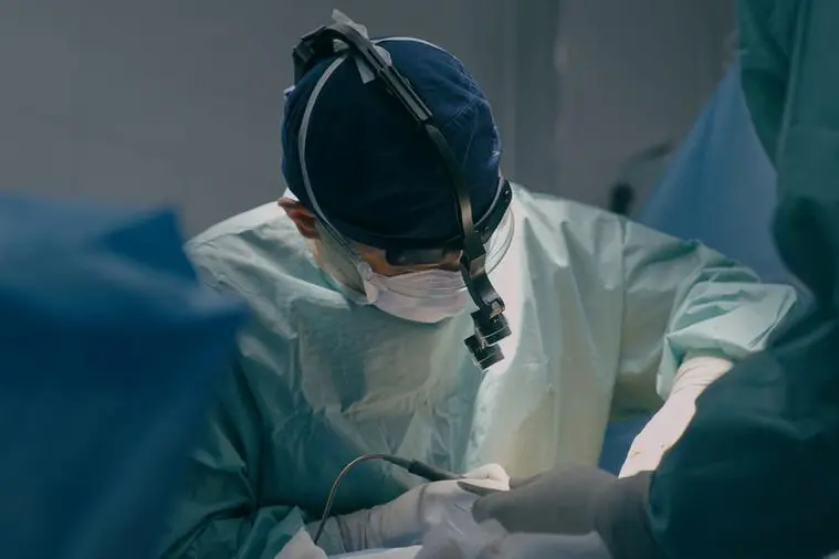 Team surgeons perform operation in operating room professional doctor practitioner using modern medical endoscopic instruments heart surgery remove cancer tumor surgical health procedure in hospital. High quality 4k footage , Getty Images