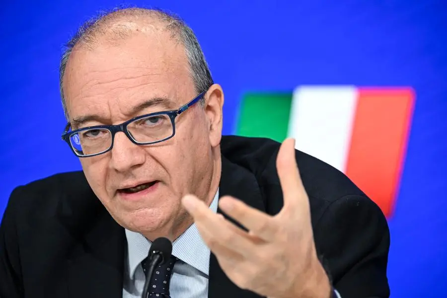 Il ministro dell\\'Istruzione e del Merito Giuseppe Valditara. ANSA/RICCARDO ANTIMIANI , ANSA