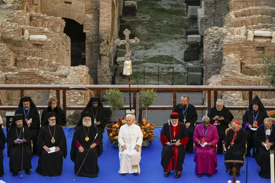 Papa Leone XIV il 28 ottobre al Colosseo presiede l\\'incontro interreligioso di preghiera per la pace organizzato dalla Comunit\\u00E0 di Sant\\'Egidio , AP