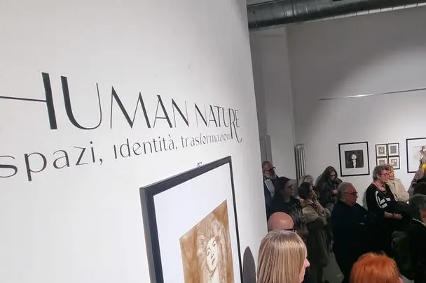 A moment from the inauguration at the Still Gallery