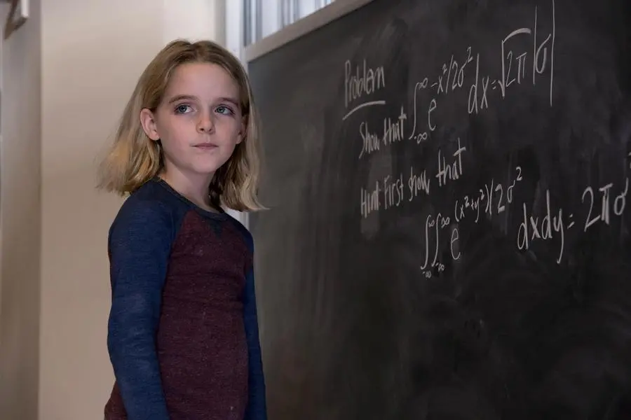 Mckenna Grace \\u00E8 Mary Adler in una scena del film Gifted, il 29 luglio in prima serata su Rai Uno