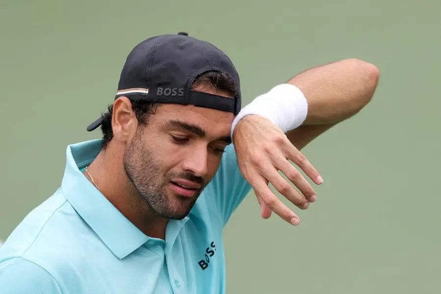Matteo Berrettini durante la partita con Stan Wawrinka, Us Open, 2026 , IMAGN IMAGES via Reuters