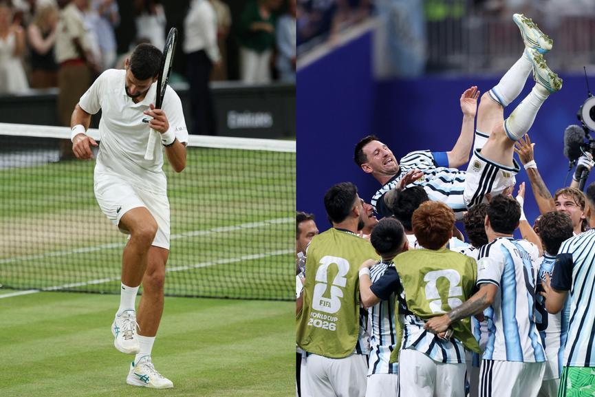 Novak Djokovic and Lionel Messi, the memorable day of two different young people Novak Djokovic and Lionel Messi, the memorable day of two different young people