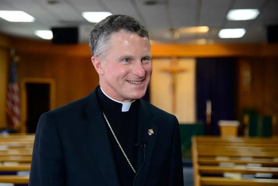 L'arcivescovo Timothy P. Broglio, 74 anni, Ordinario militare per gli Stati Uniti