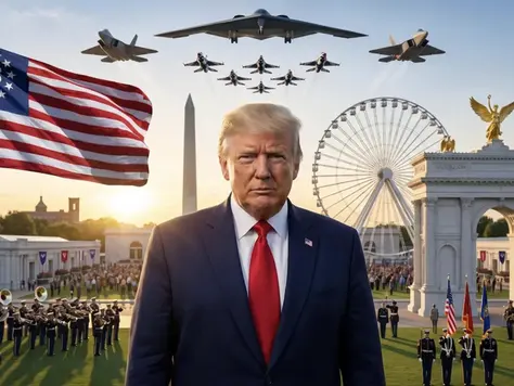 4 luglio: Trump celebra (e autocelebra) 250 anni di storia americana