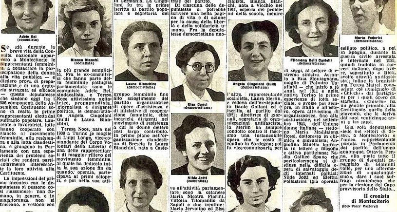 Chi erano le 21 donne Costituenti. Da Bianca Bianchi, la “biondissima” a Rita Montagnani, moglie di Togliatti, il contributo determinante alla liberazione e alla Repubblica