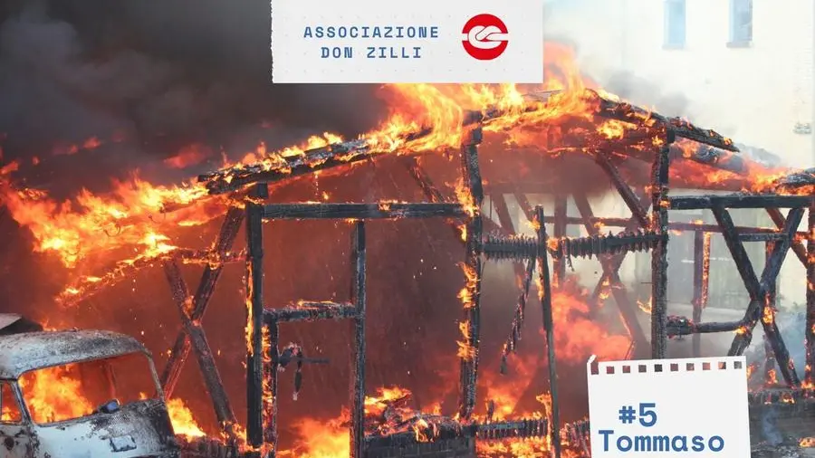 Un incendio brucerà la speranza di Tommaso? No, aiutiamolo!