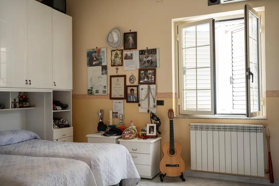Acerra, Italy - 6 May 2026 - The bedroom of Pasquale de Maria who died of cancer in 2016. Ph. Giulio Piscitelli