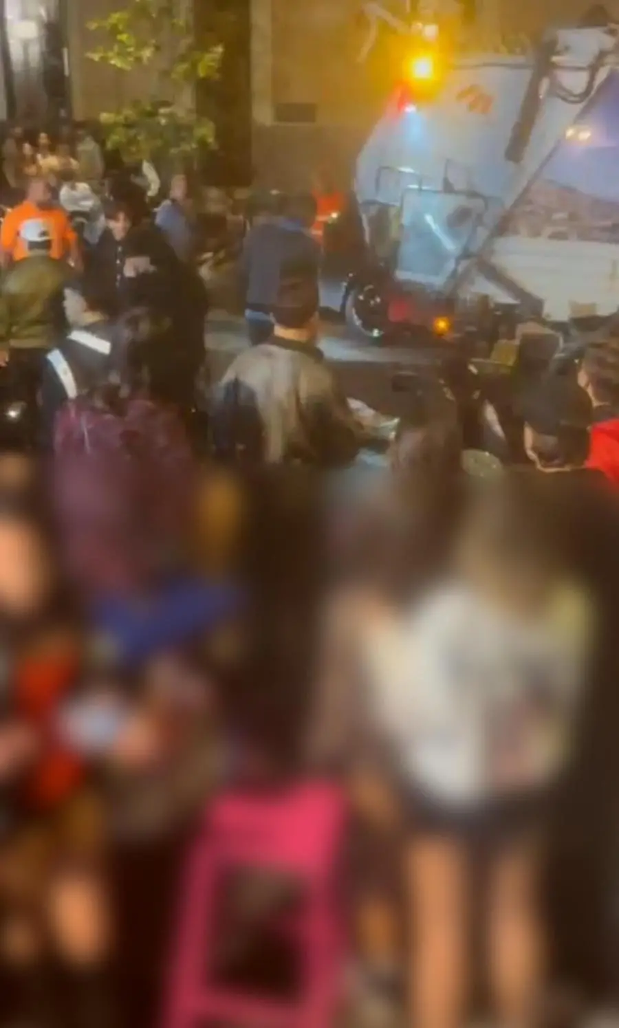 Un frame del video dell'aggressione avvenuta nel quartiere Vomero di Napoli il 12 ottobre scorso